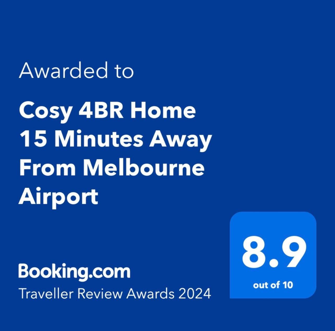 Cosy 4Br Home 15 Minutes Away From Melbourne Airport St Albans Extérieur photo